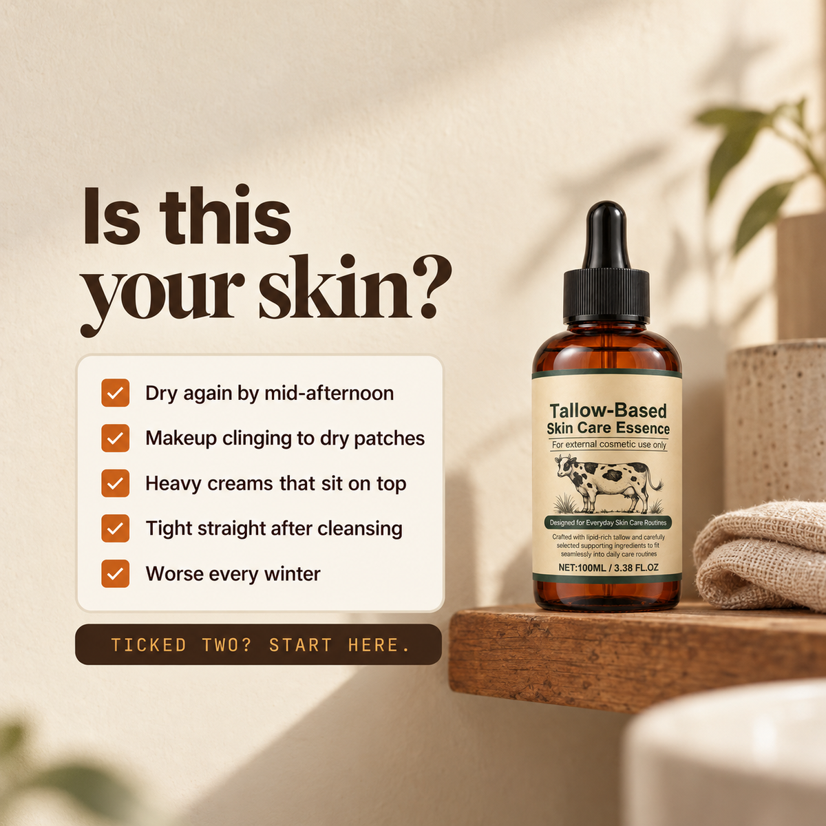 Tallow Serum
