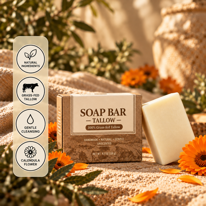 Tallow Soap Bar